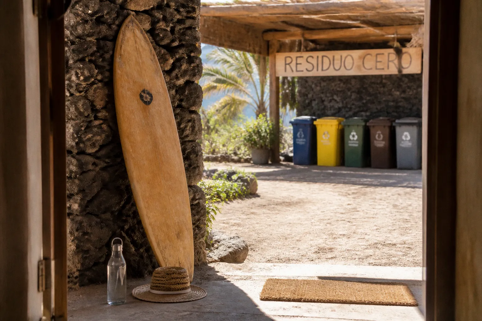 Coliving sostenible en Fuerteventura: plan de residuo cero