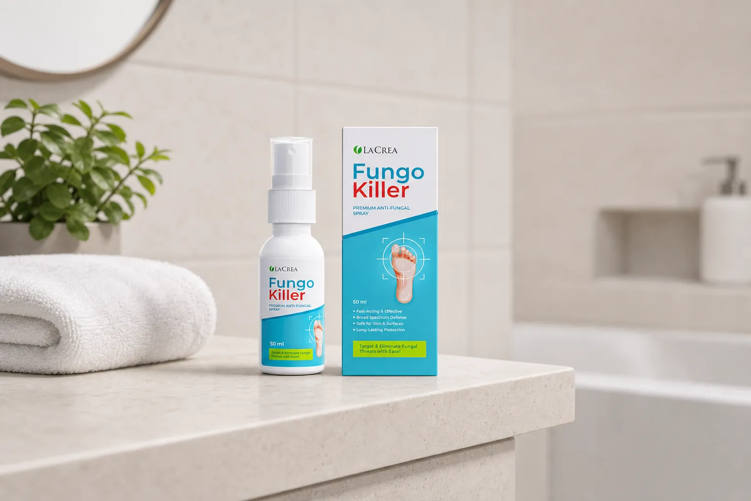 Fungokiller — el envase en el día a día