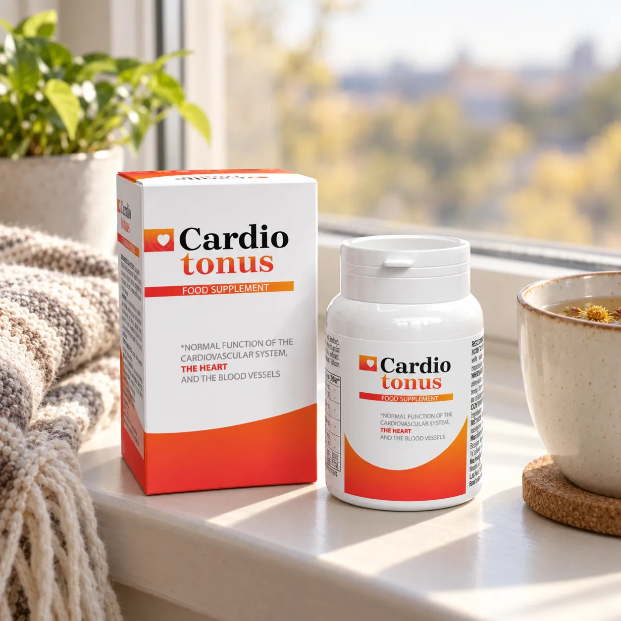 Cardiotonus — el envase en el día a día