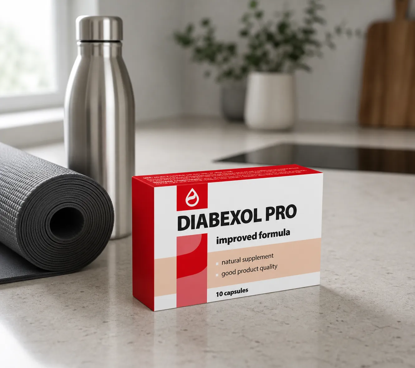 Diabexol Pro — el envase en el día a día