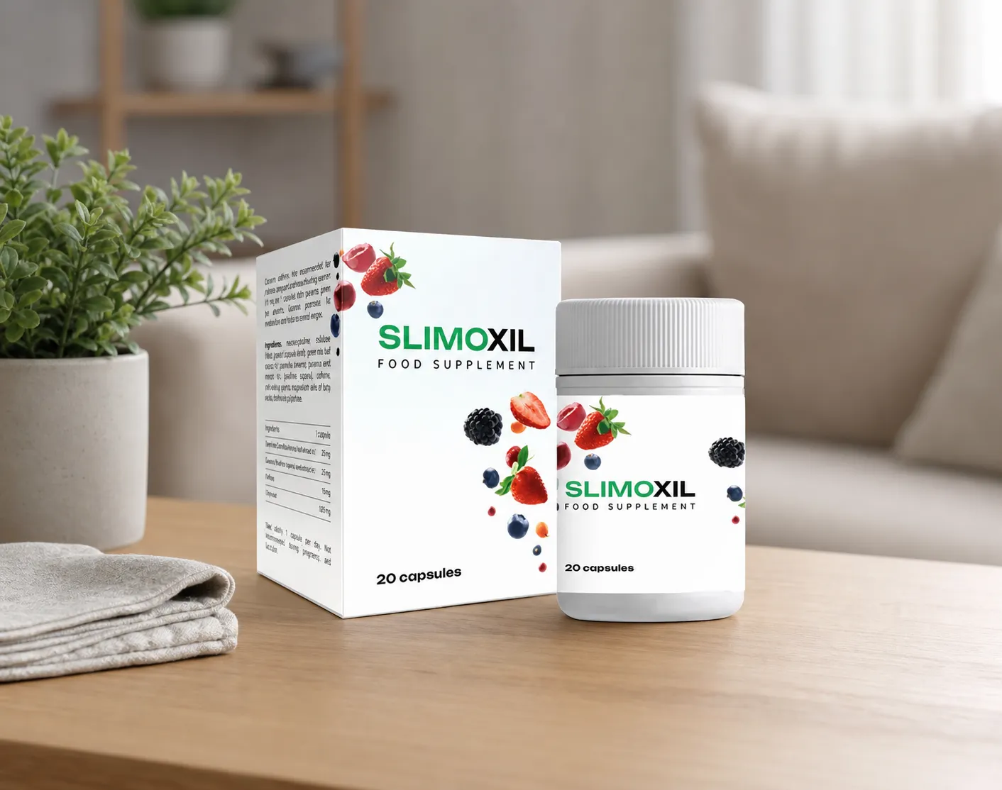 Slimoxil — el envase en el día a día