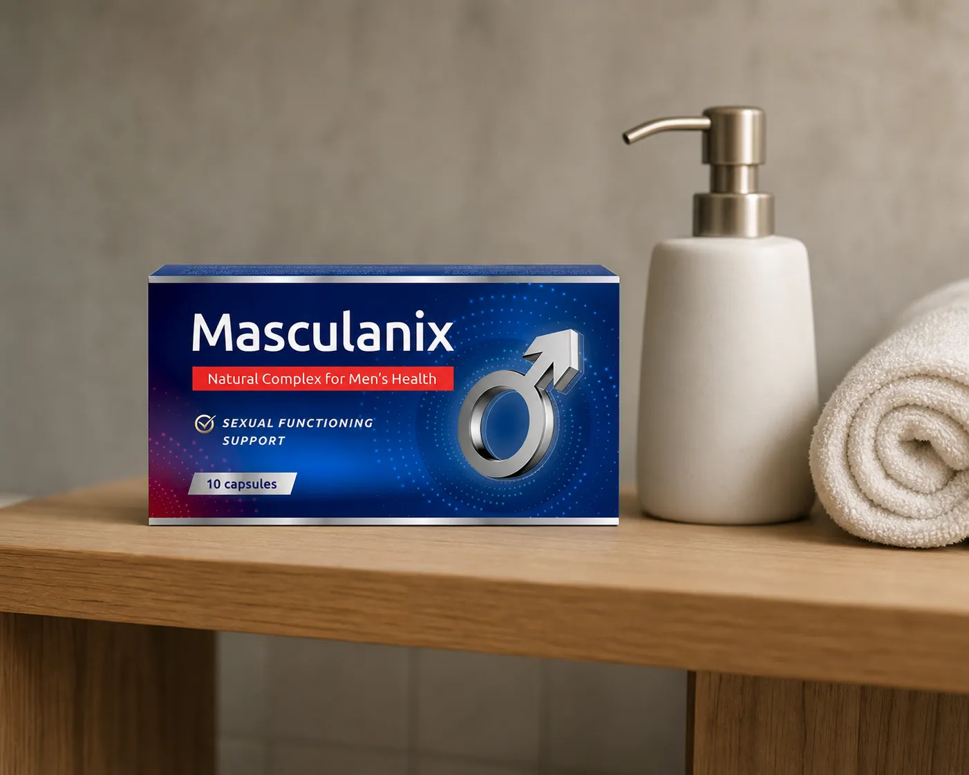 Masculanix — el envase en el día a día