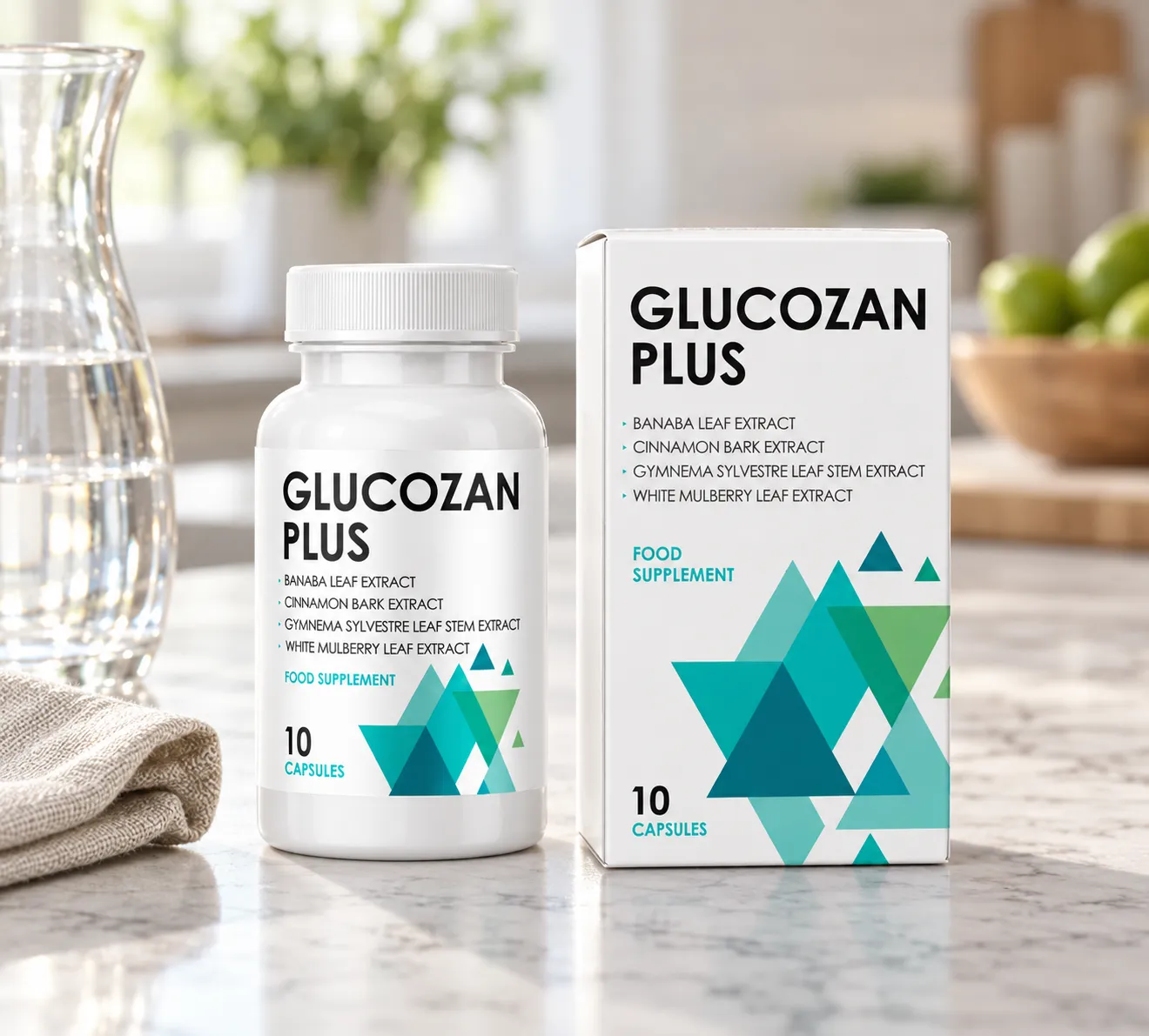Glucozan — el envase en el día a día