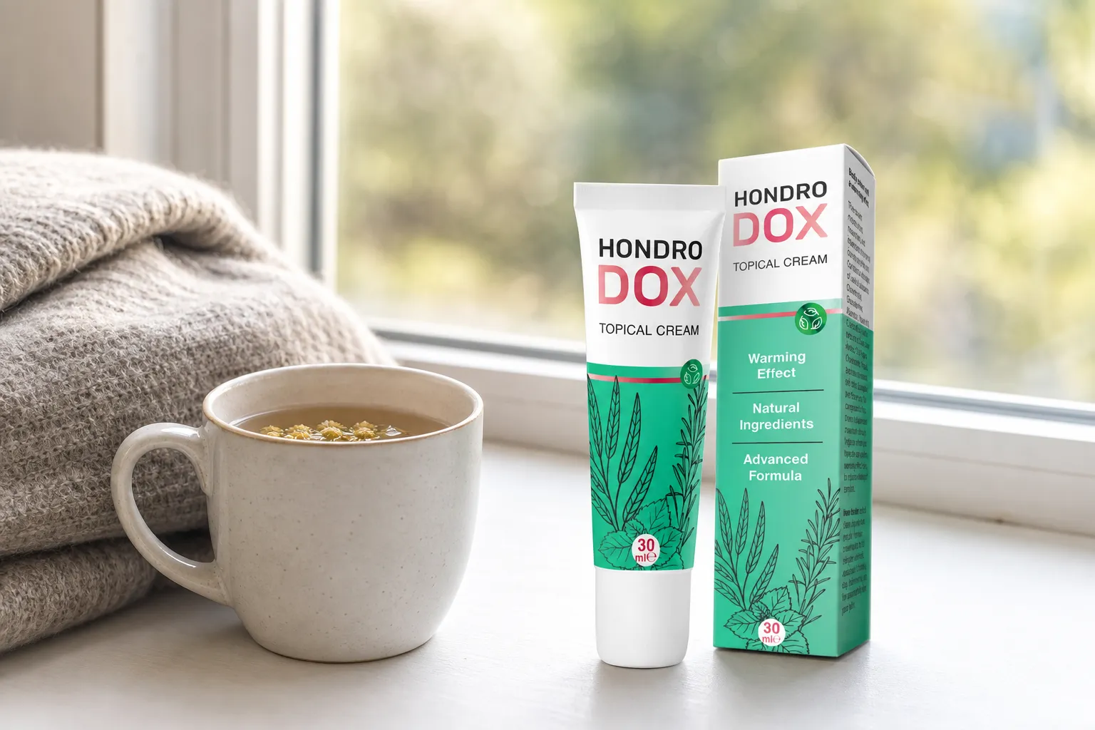 Hondrodox — el envase en el día a día