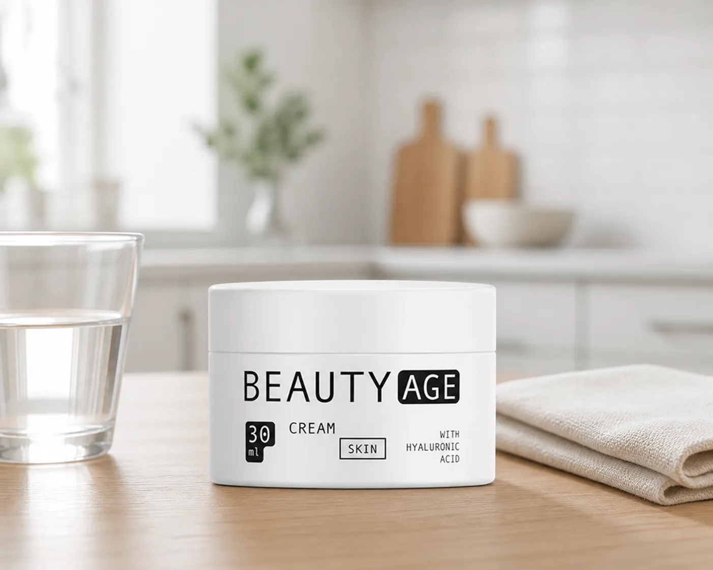 Beauty Age Skin — el envase en el día a día
