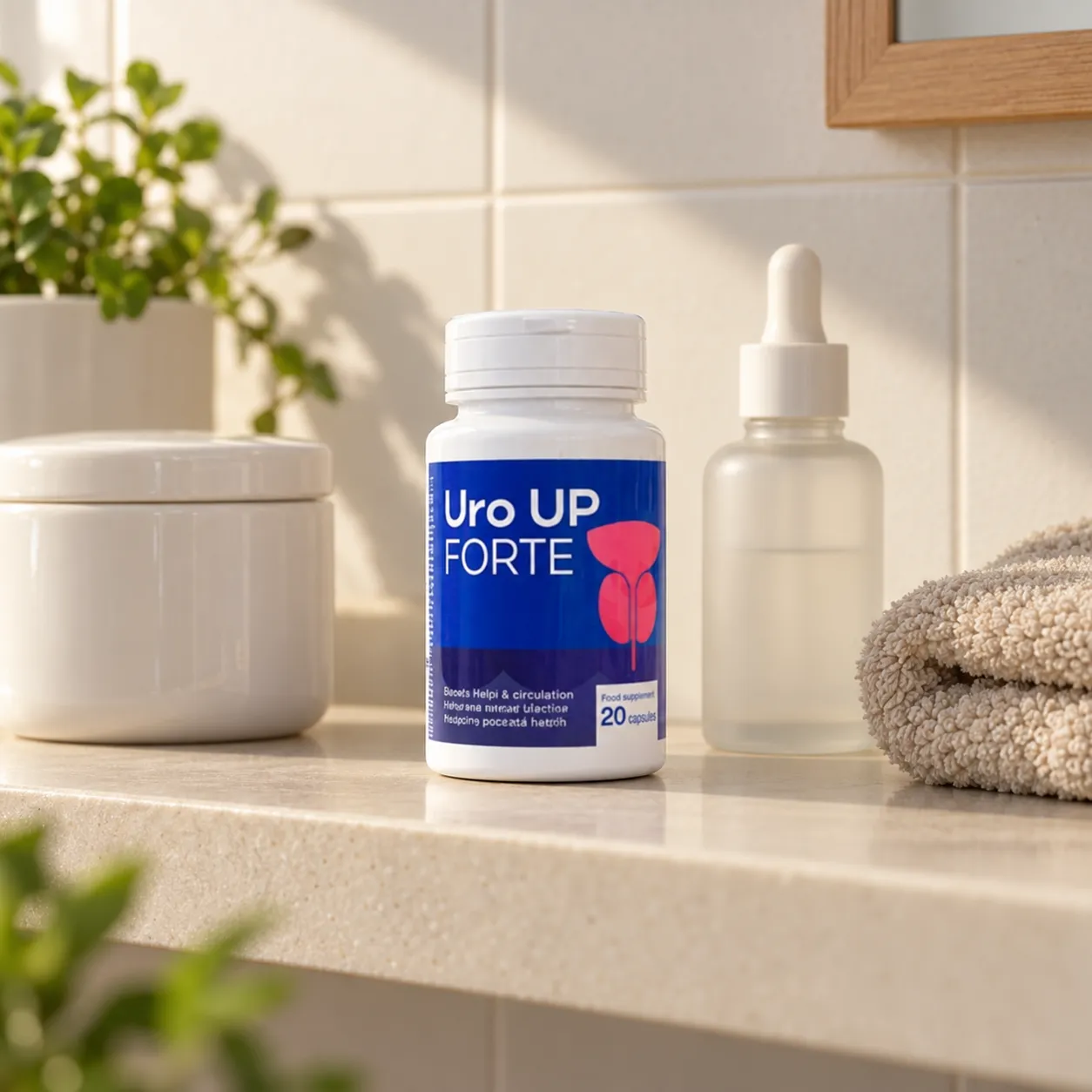 Uro UP Forte — el envase en el día a día