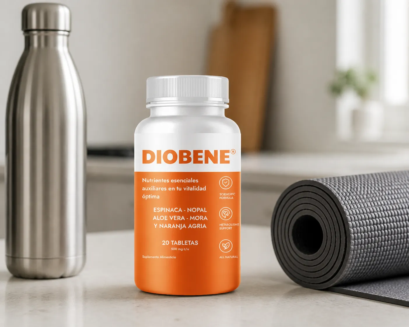 Diobene — el envase en el día a día