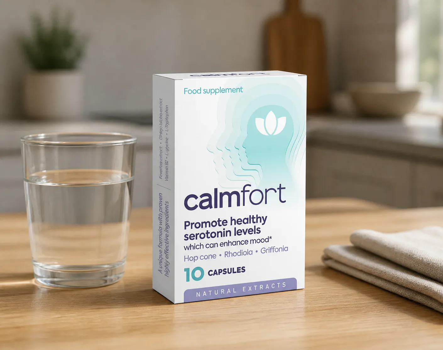Calmfort — el envase en el día a día
