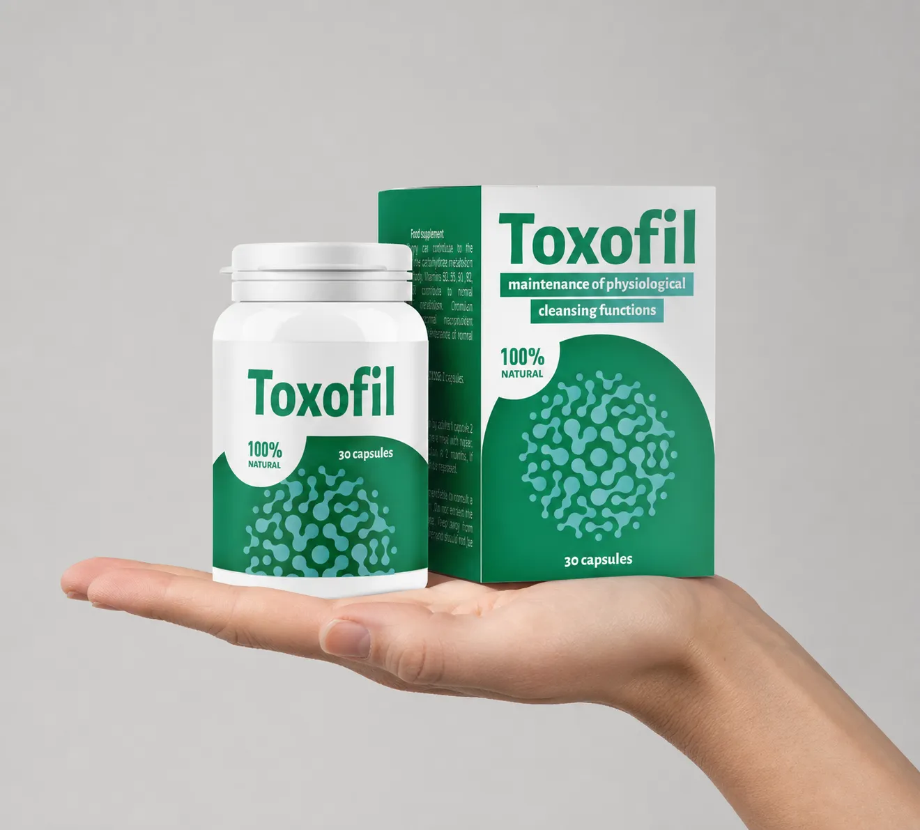 Toxofil ЖКТ — el envase en la mano