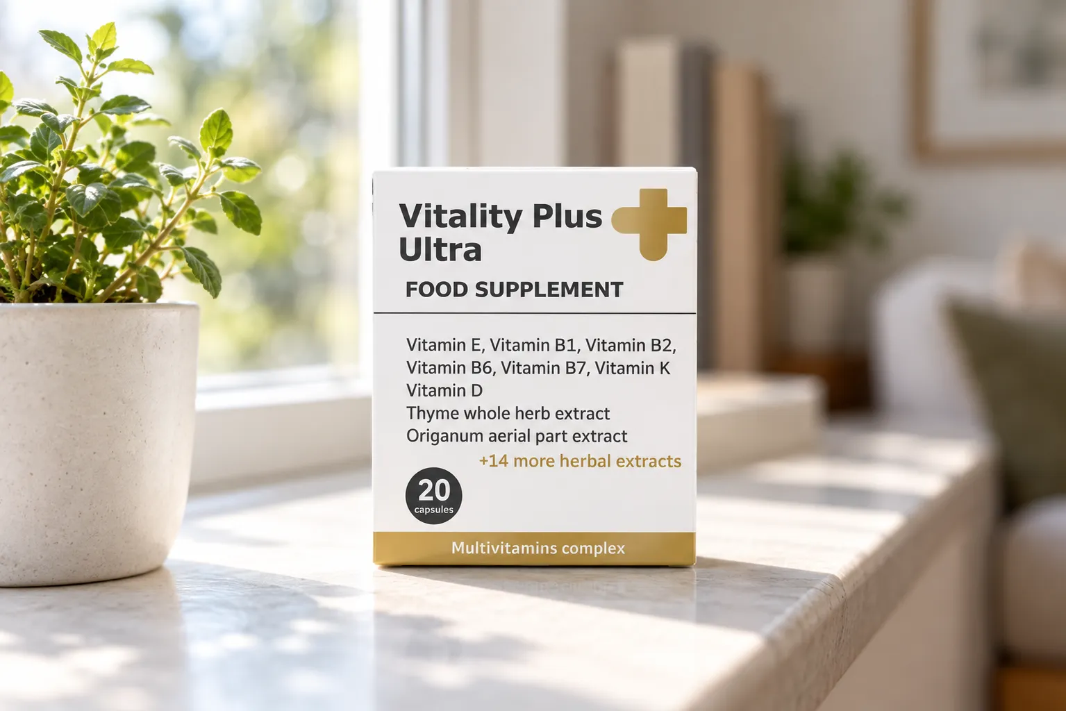 Vitality Plus Ultra — el envase en el día a día