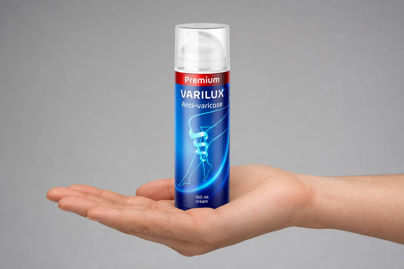 VARILUX — el envase en la mano