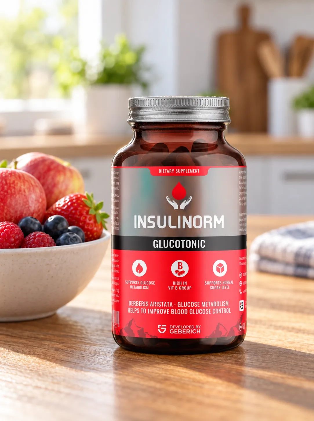 Insulinorm — el envase en el día a día
