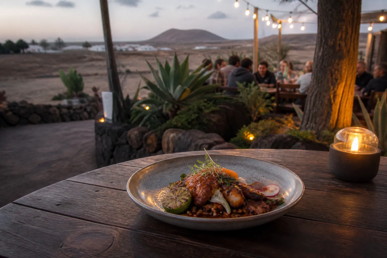 Restaurantes en Lajares: de tascas a la cocina fusión