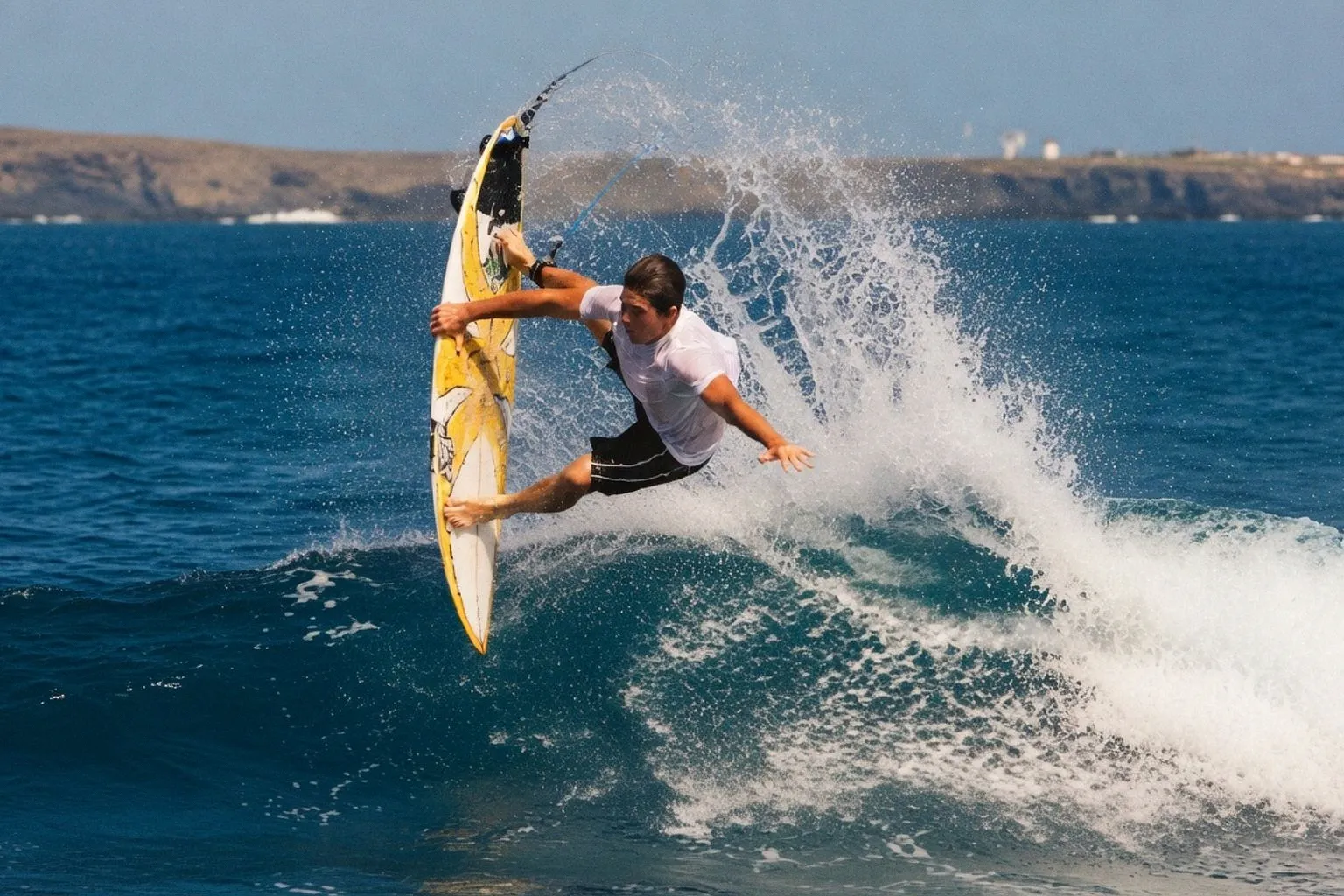 Teo Grani se consolida en el podio del ranking junior de surf norteamericano